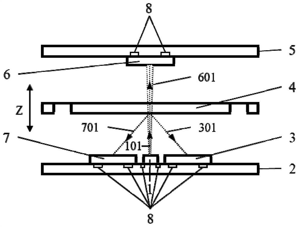 Chip-level integrated Fabry-Perot optical MEMS acceleration sensor