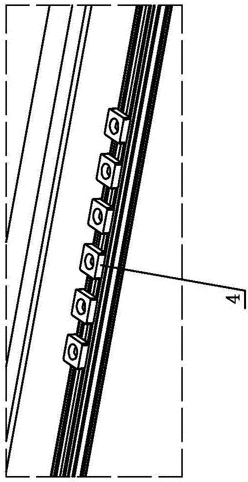 Guide rail robot safety positioning system