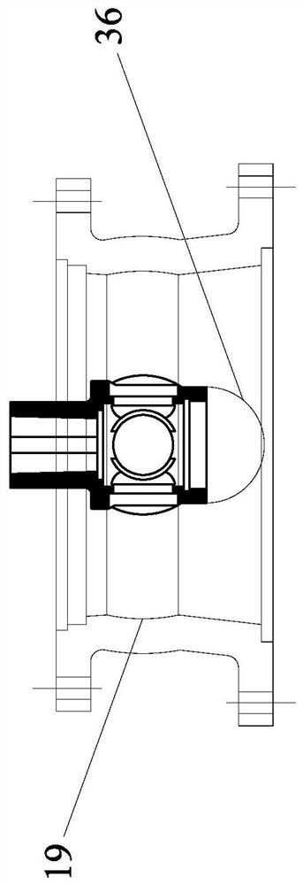 An easy-to-disassemble two-way pipeline submersible pump device