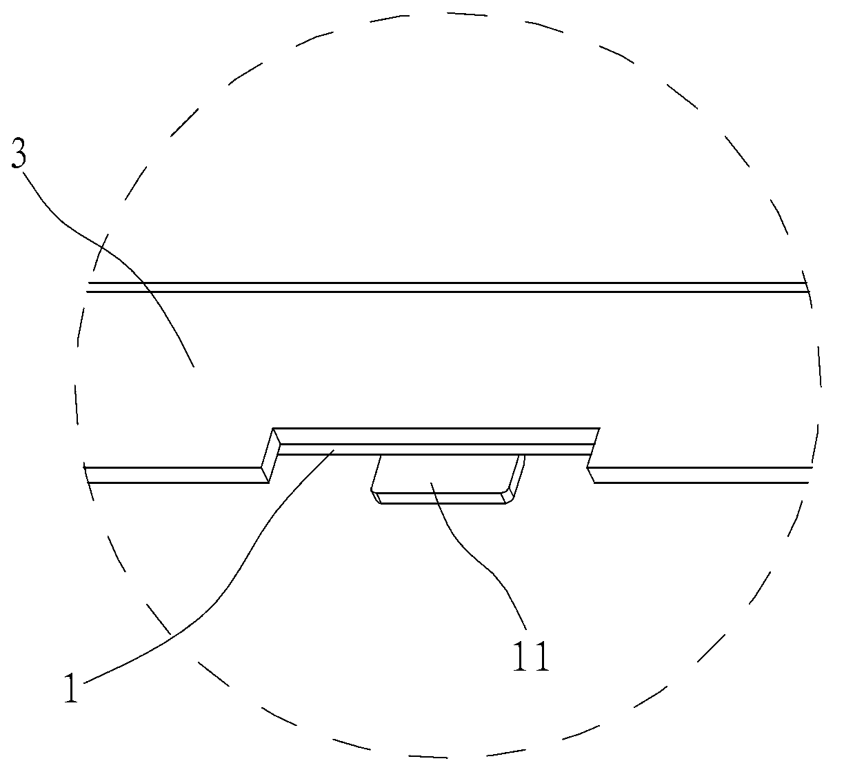 Membrane positioning structure, backlight module and display device