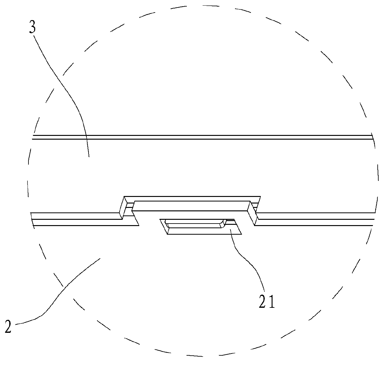 Membrane positioning structure, backlight module and display device