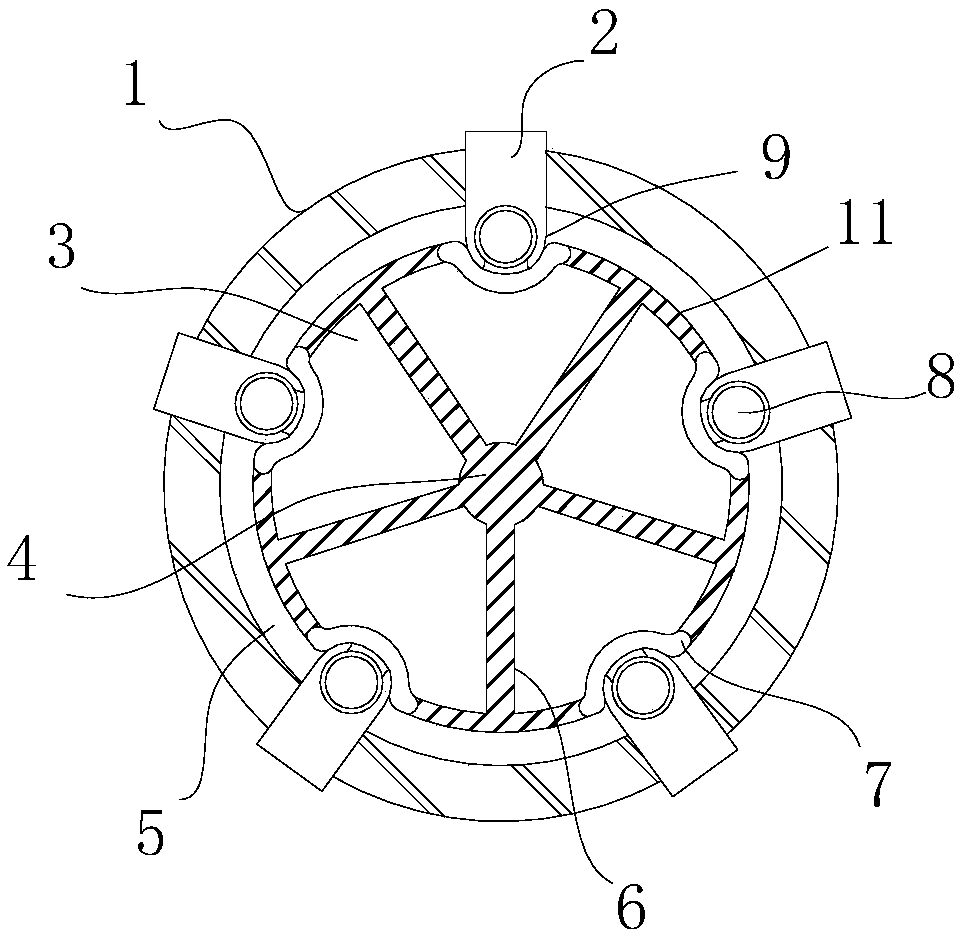 Combined cable structure