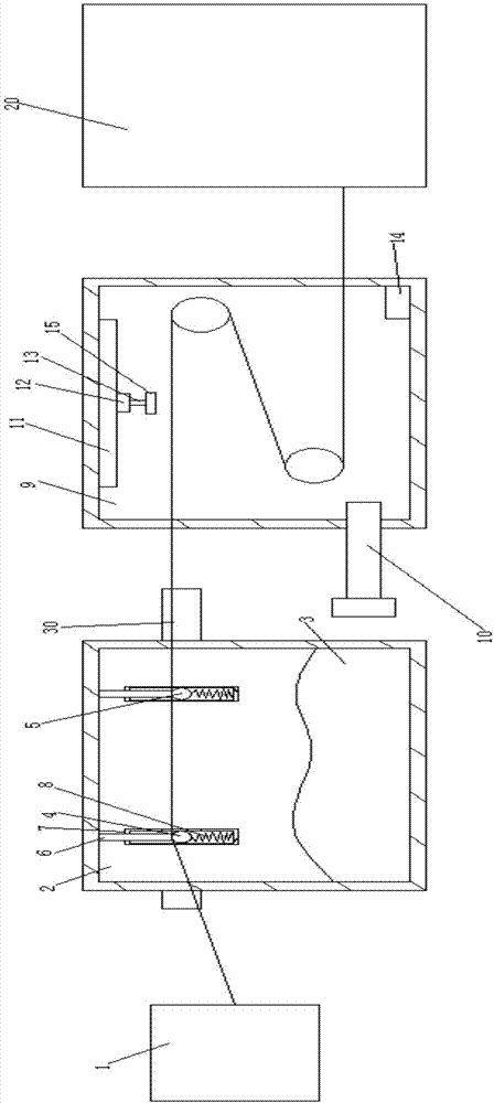 Nylon cord fabric and production line thereof