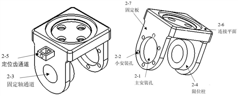 Robot passive foot with controllable angle and robot using the passive foot