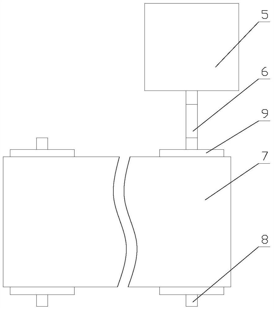 Automatic label printing device for cylindrical workpiece surface