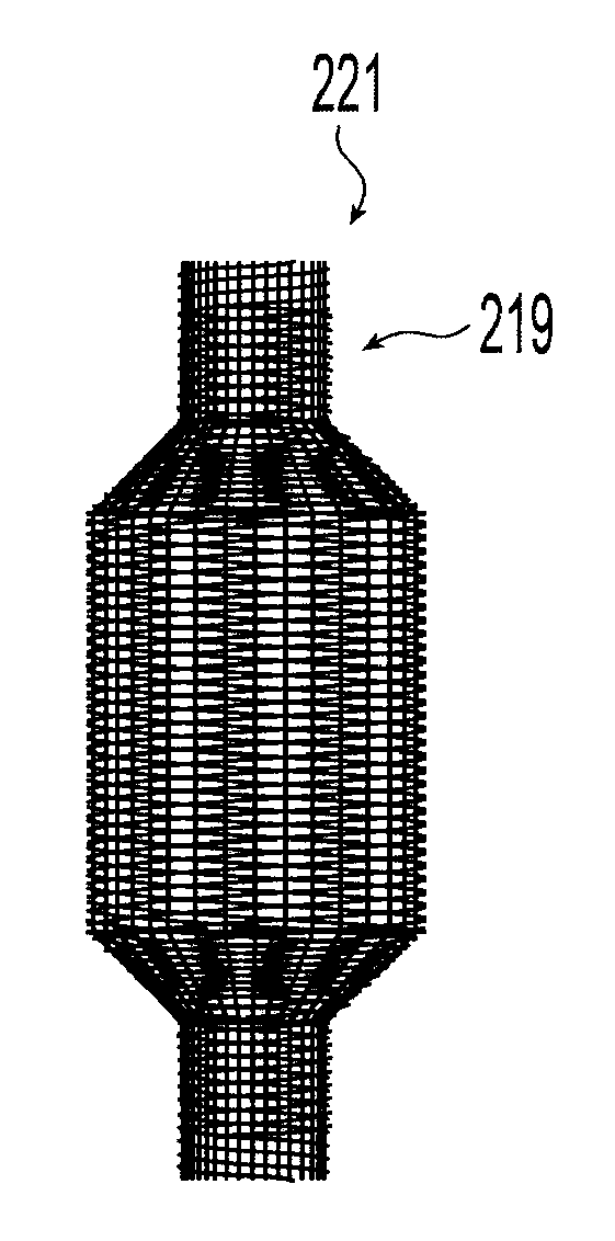 Balloon With Dividing Fabric Layers And Method For Braiding Over Three-Dimensional Forms