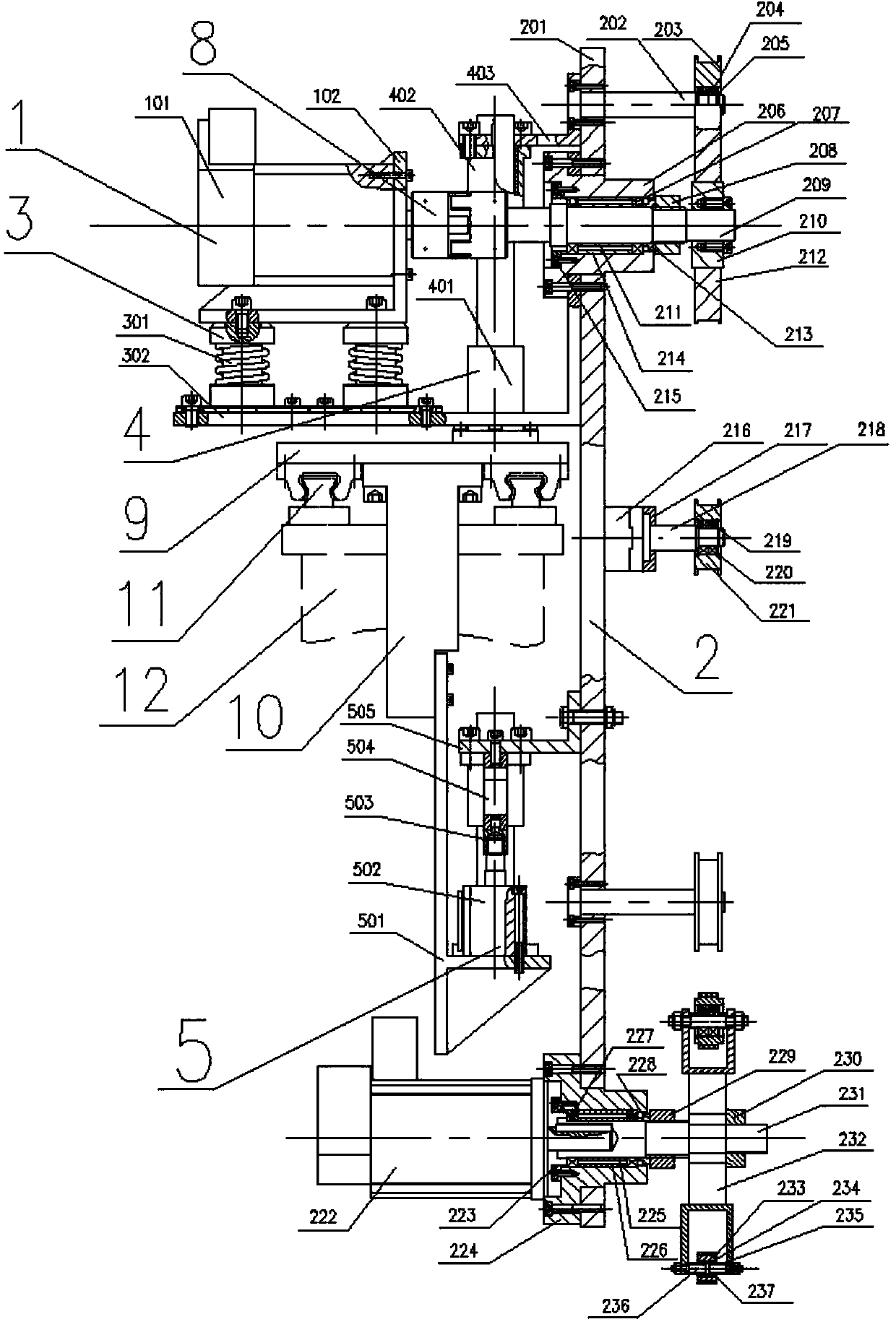 Constant-force grinding and polishing tool system