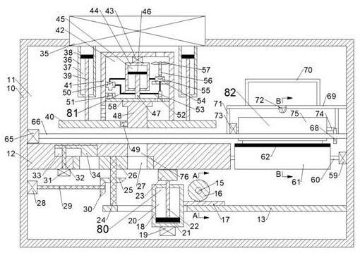 Stamping equipment for leveling bent plate