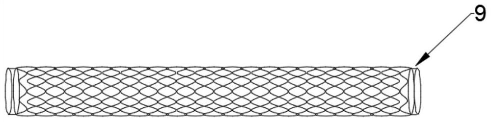 Flexible hole protecting device and method for extraction drilling of broken soft coal seam