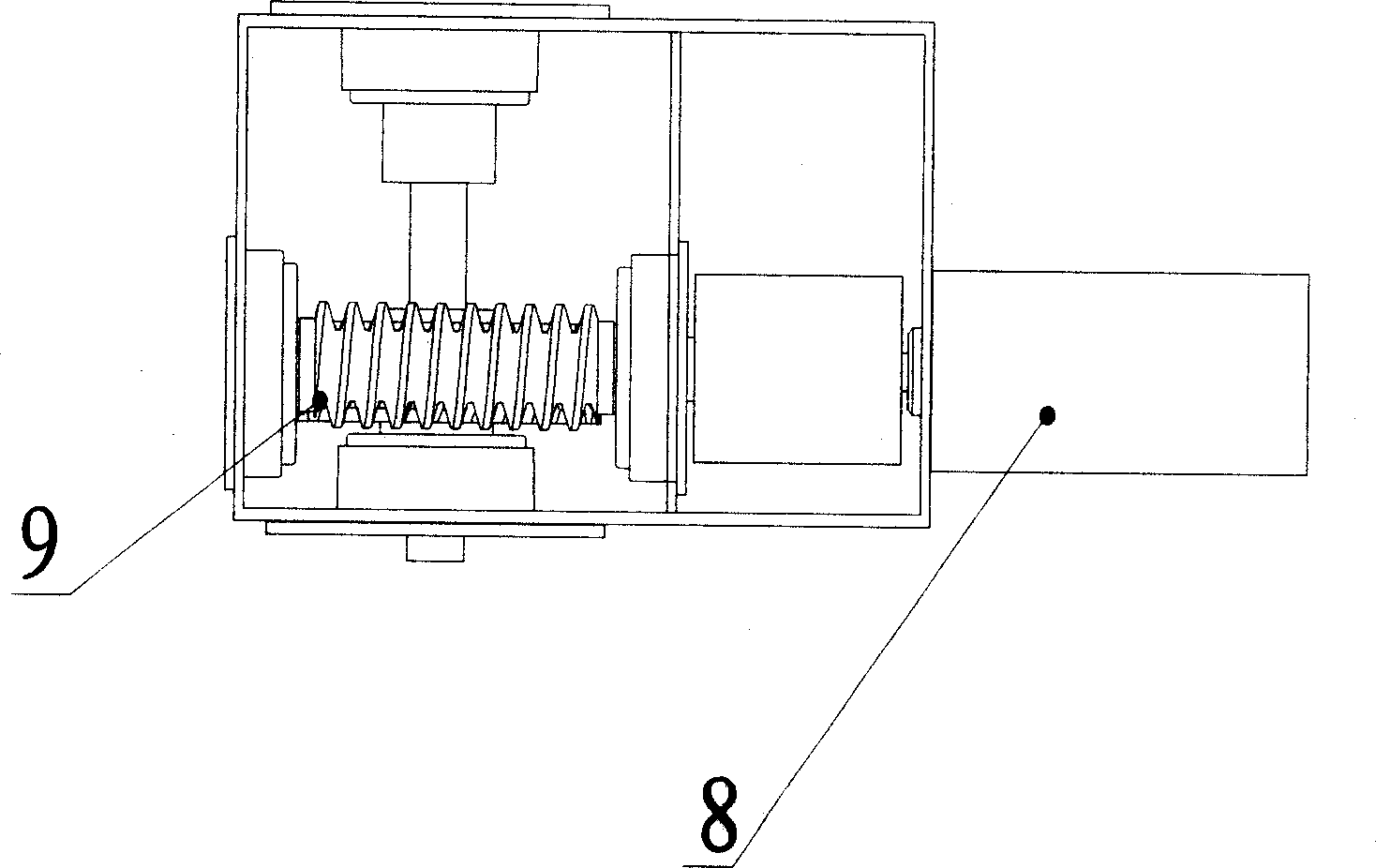 Crawl mechanism of clearing robot for suspension insulators on high voltage line