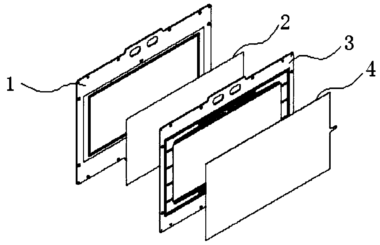 Redox flow battery electrode plate frame runner and redox flow battery runner