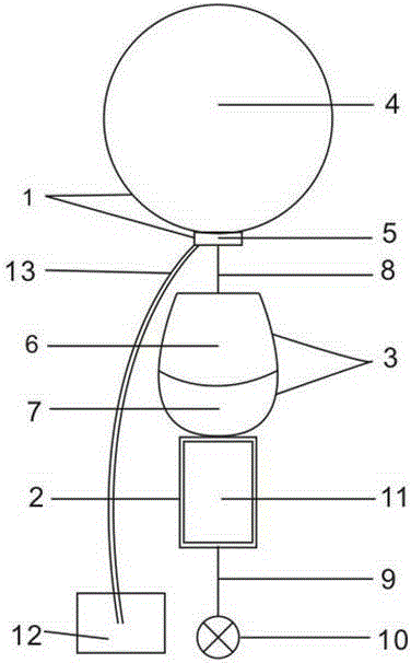 Vertical wind energy aircraft carrier device