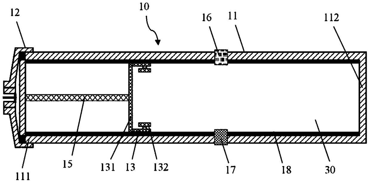 Rock sample coring device