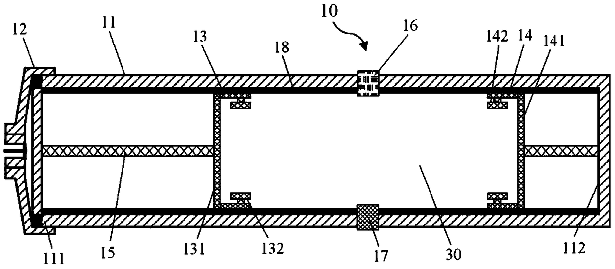 Rock sample coring device