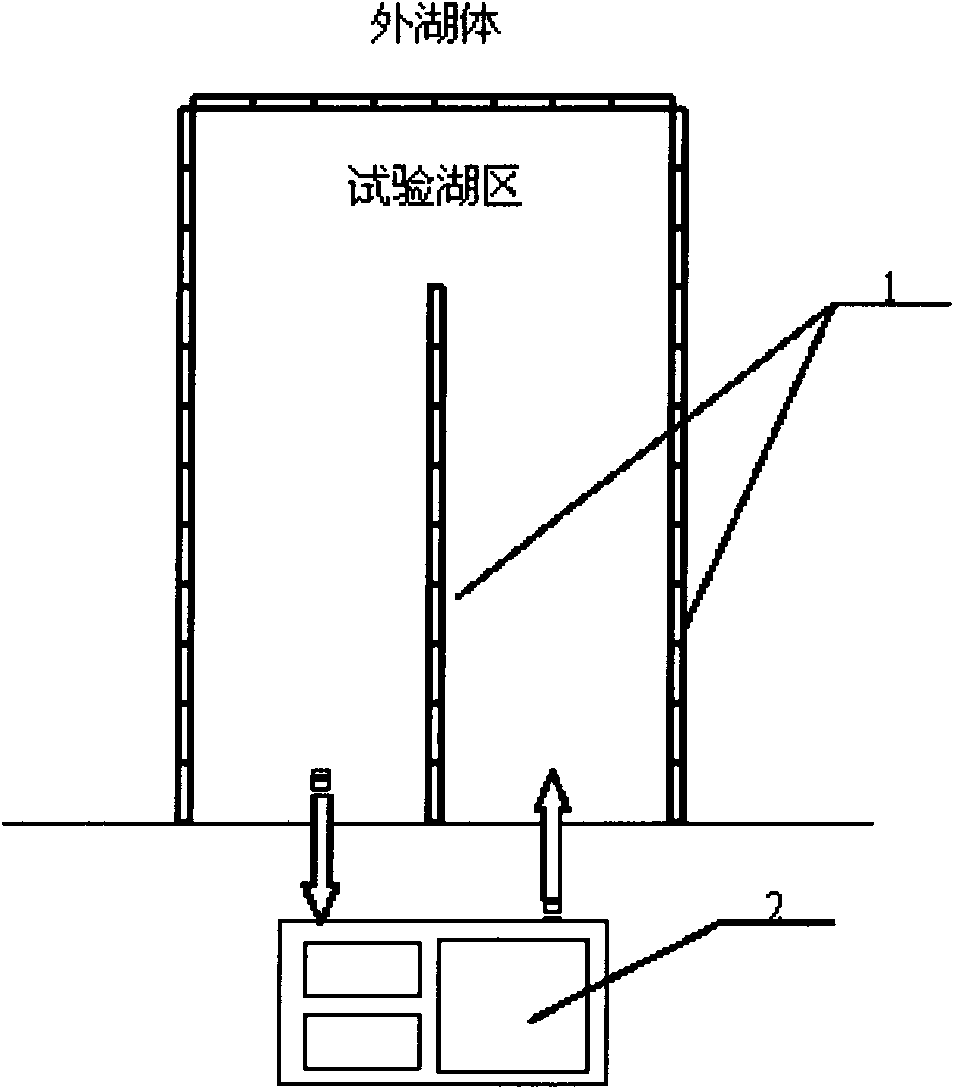 Diatomite dephosphorization and algae control method