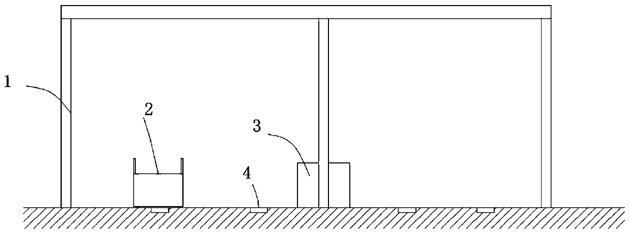 AGV with anti-collision device