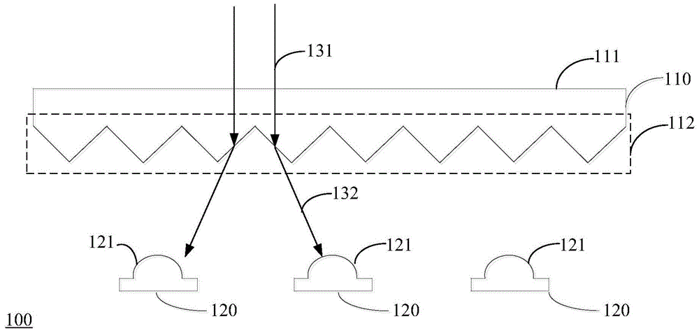 Laser receiving structure, combat equipment shell and combat equipment