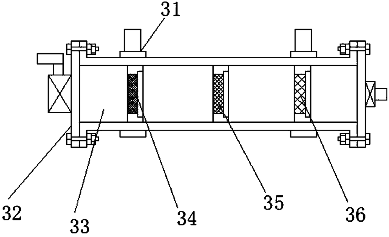 Cleaning system of drawing tool for high school mathematics