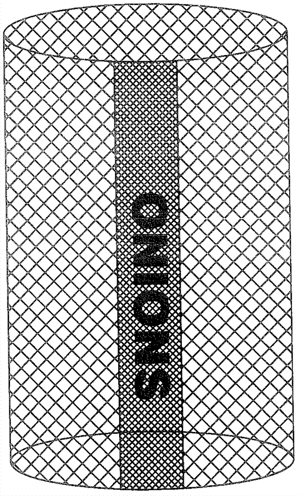 Suspended suspension device, manufacturing method applied for plastic tubular fabric and tubular mesh fabric and finished product thereof