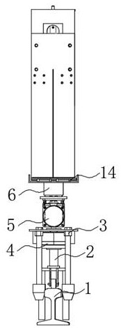 Detecting frame centering device for flaw detection of weld joints of rails and steel rails