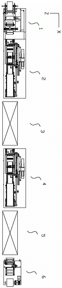 FPC (flexible printed circuit board) substrate continuous and uninterrupted screen printing ink operation line