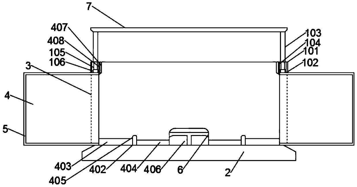 An intelligent storage mechanism that is easy to adjust for household use