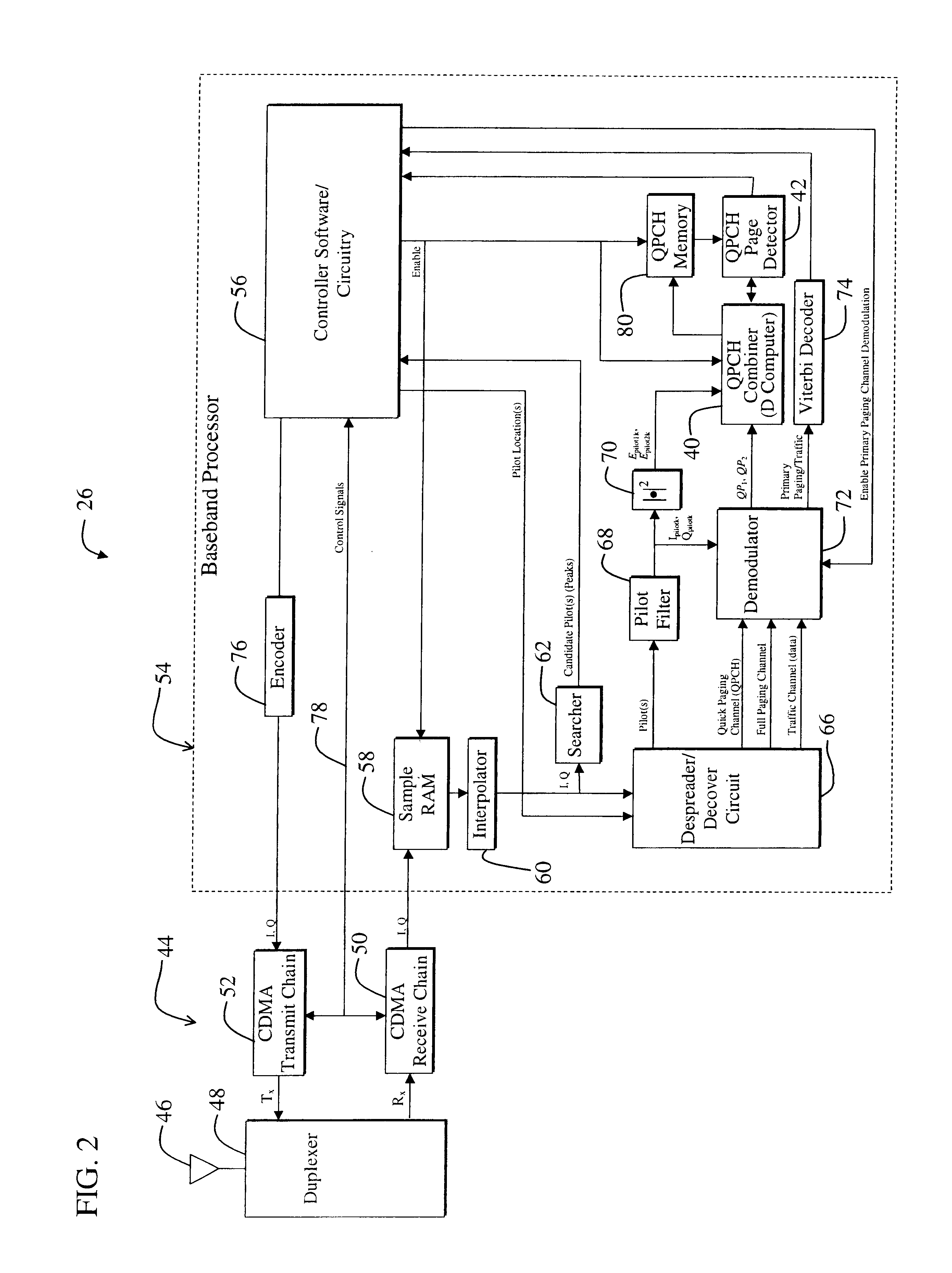 Sequential combined QPCH demodulation