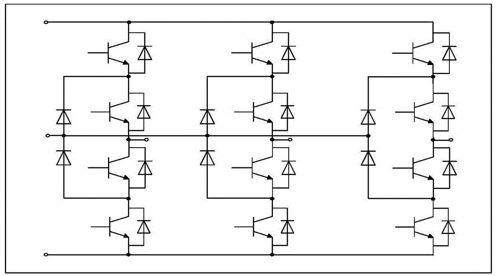 Multilevel wind power current transformation device without AC/DC current sensor