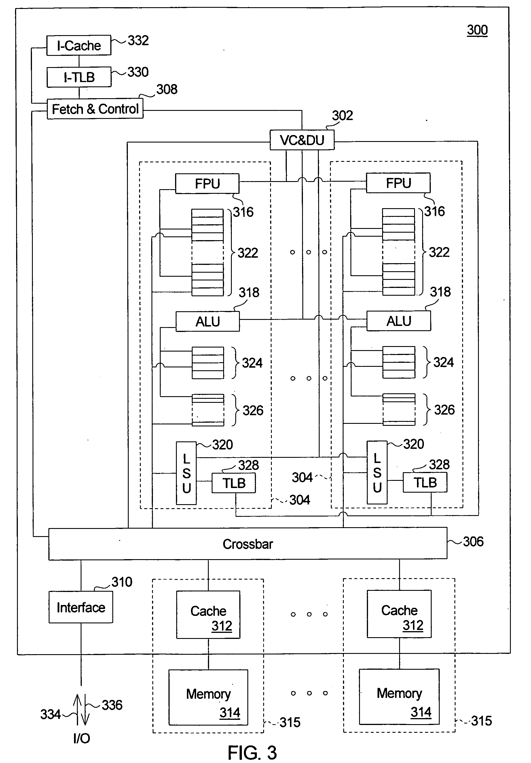 Vector processor and system for vector processing