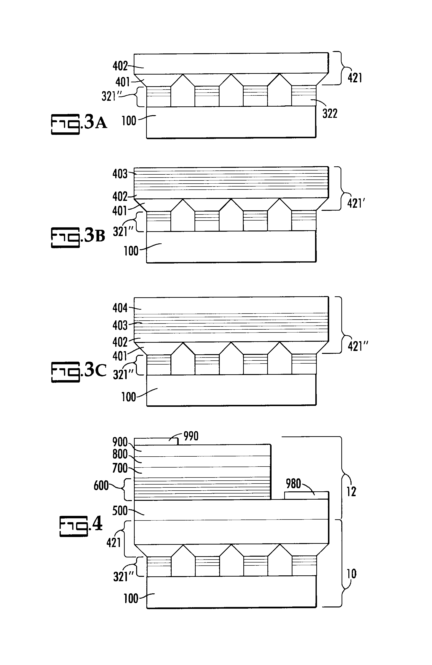 Non-polar ultraviolet light emitting device and method for fabricating same