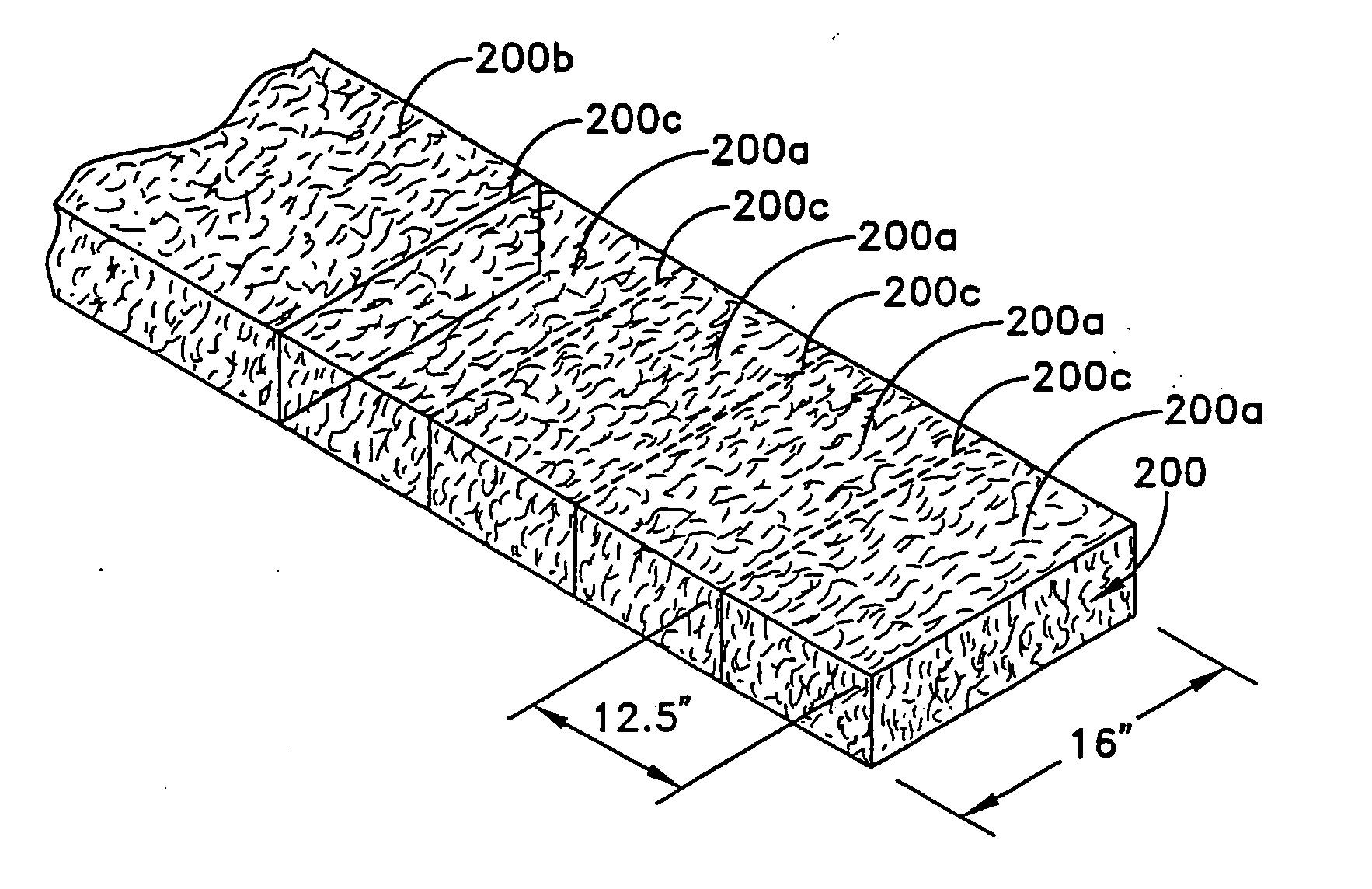 Kit of parts for band joist insulation and method of manufacture