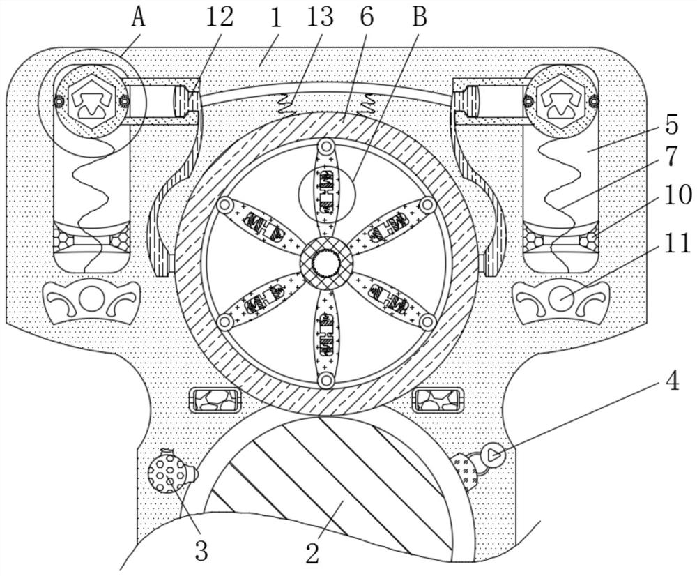 Monitoring device capable of automatically cleaning lens and used for enterprise management