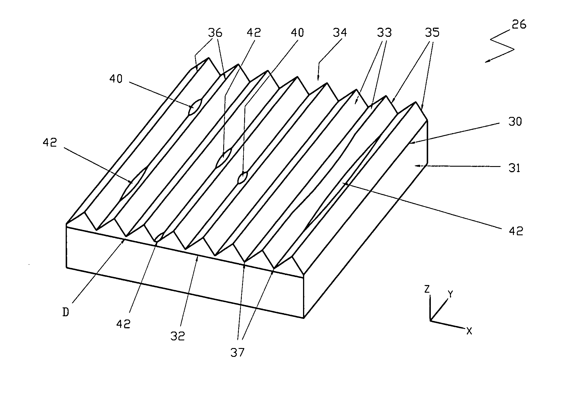 Method of making luminance enhancement optical substrates with optical defect masking structures