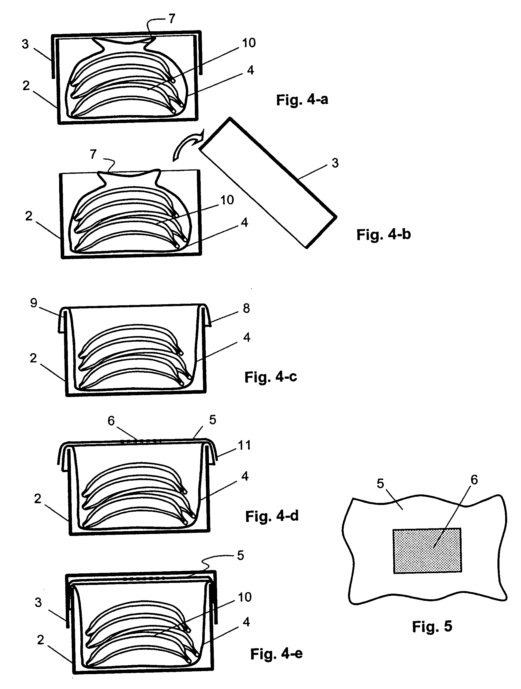 Method for storing and shipping fruit and container for use with said method