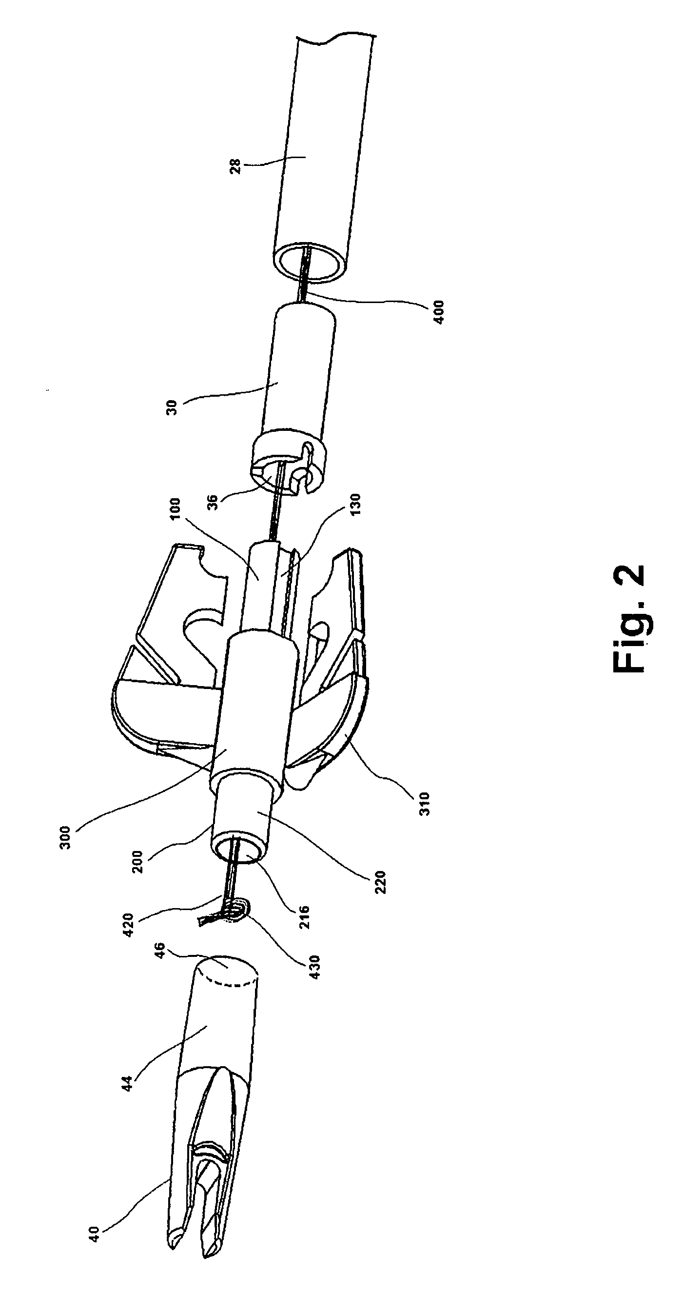 Rear mounted penetration limiter for bow-fired projectiles