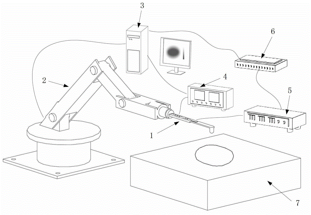 Piezoelectric cantilever beam contact vibration-based superficial tissue elastic imaging system