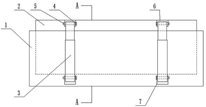 Telescopic high baffle safety protection device for front scraper conveyor head