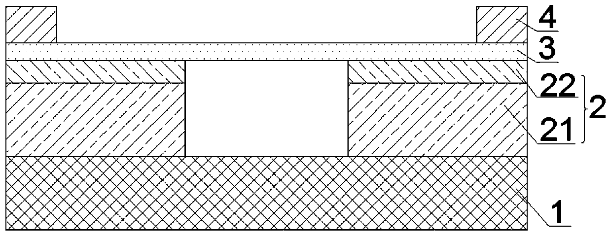 Graphene-based piezoresistive pressure sensor and preparation method thereof