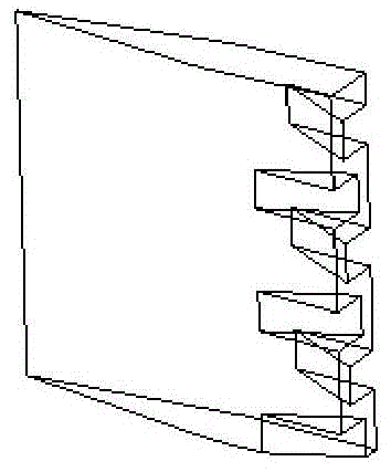 A fuel support plate for improving mixed combustion in rbcc dual-mode combustors