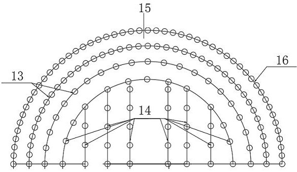 Energy-saving and environment-friendly digital detonator hydraulic blasting charge structure for tunnels