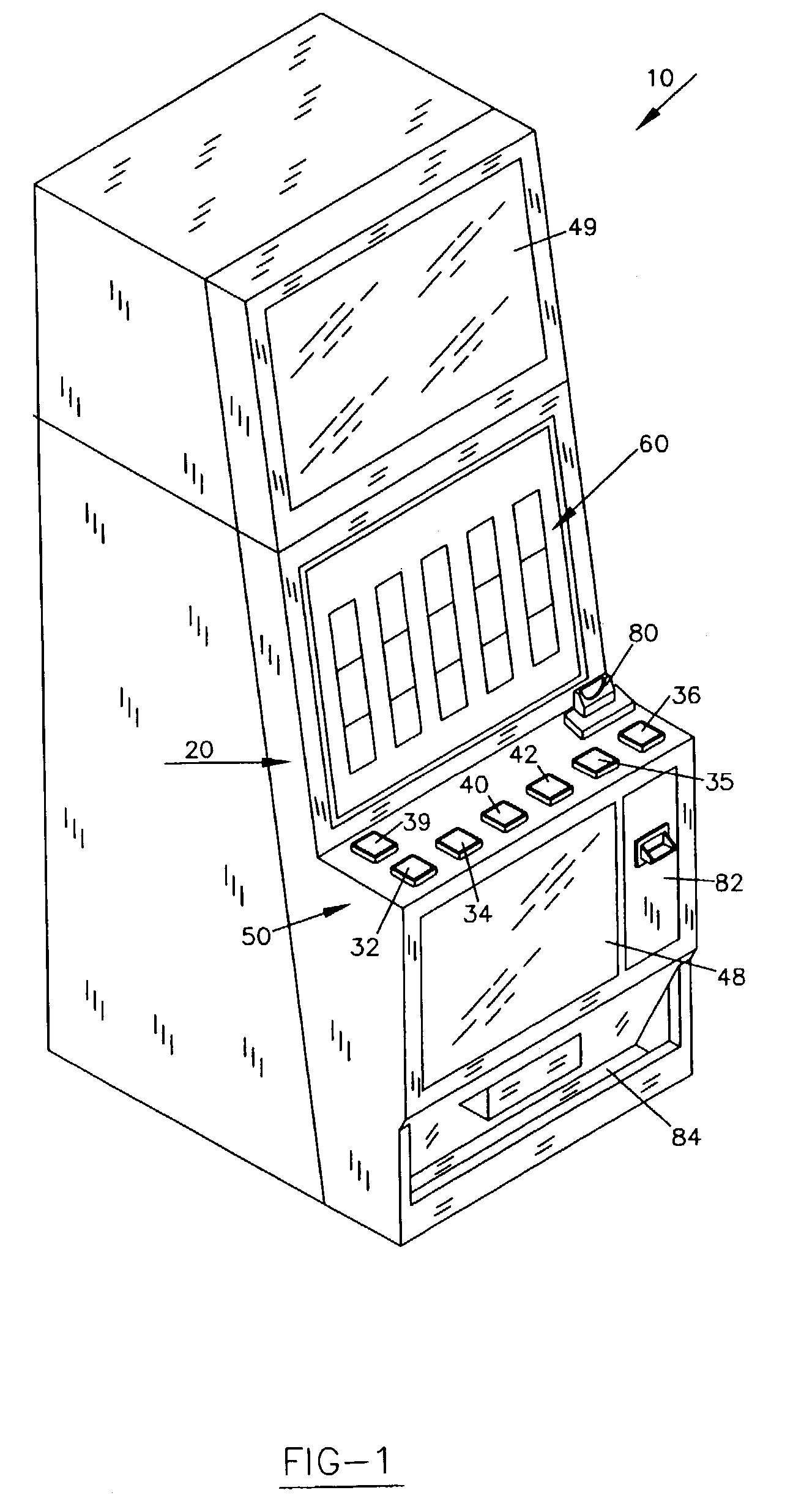 Slot machine method with symbol replacement