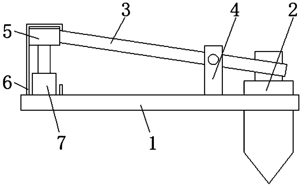 Tree pruning device for forestry planting