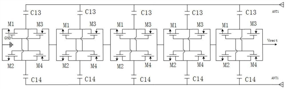 Radio frequency energy acquisition system based on energy management and passive radio frequency tag