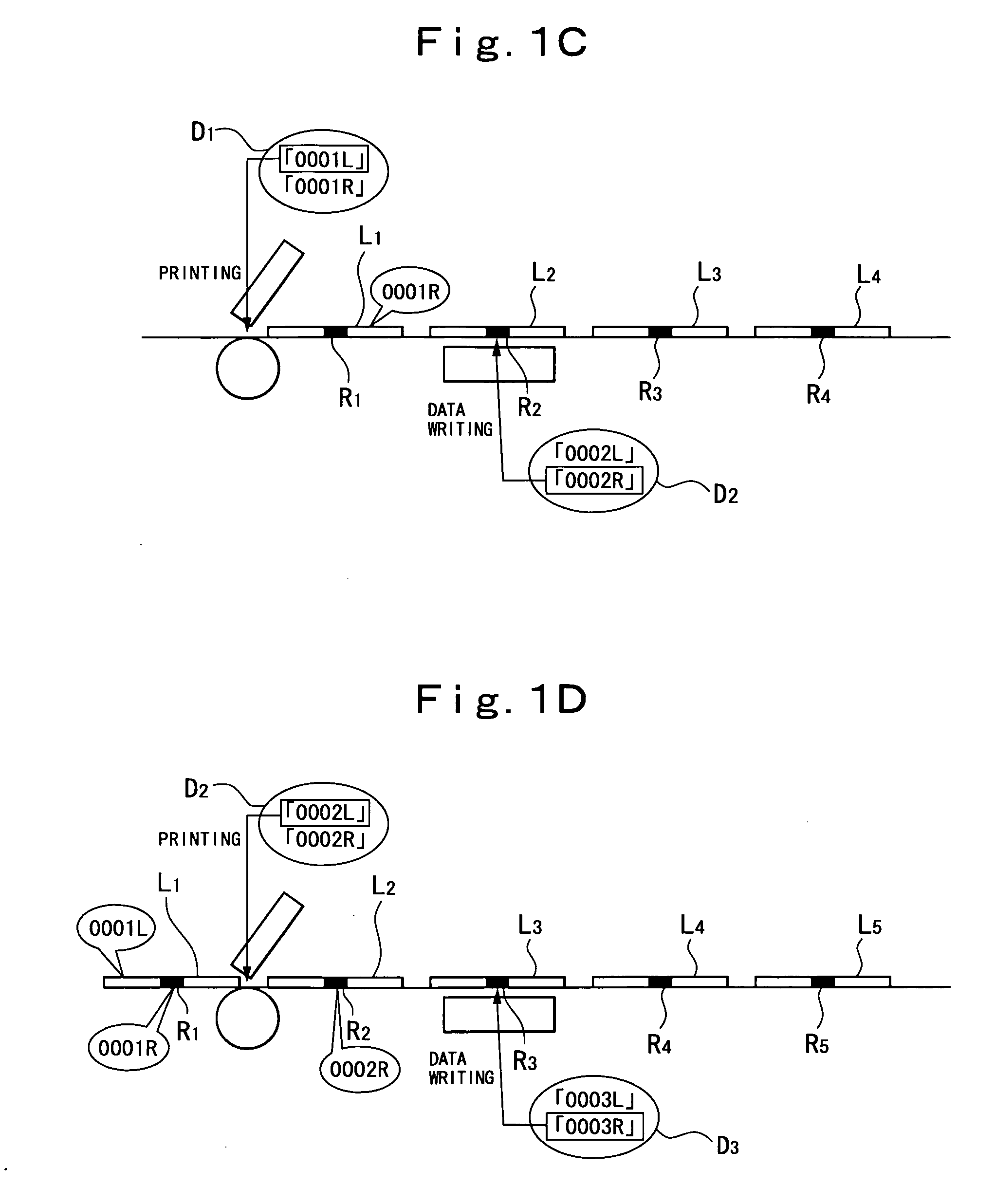 Label printer, computer program for the label printer, and computer program