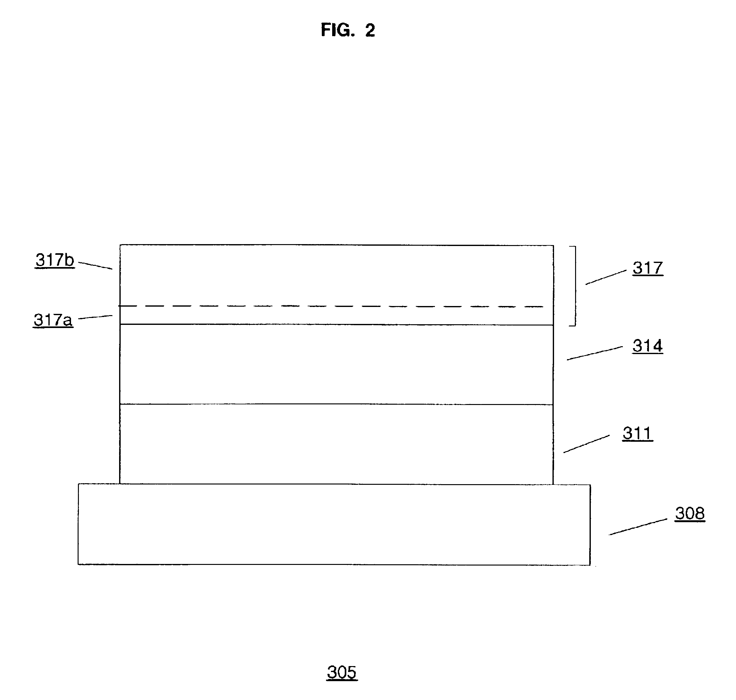 Electrode for an electronic device