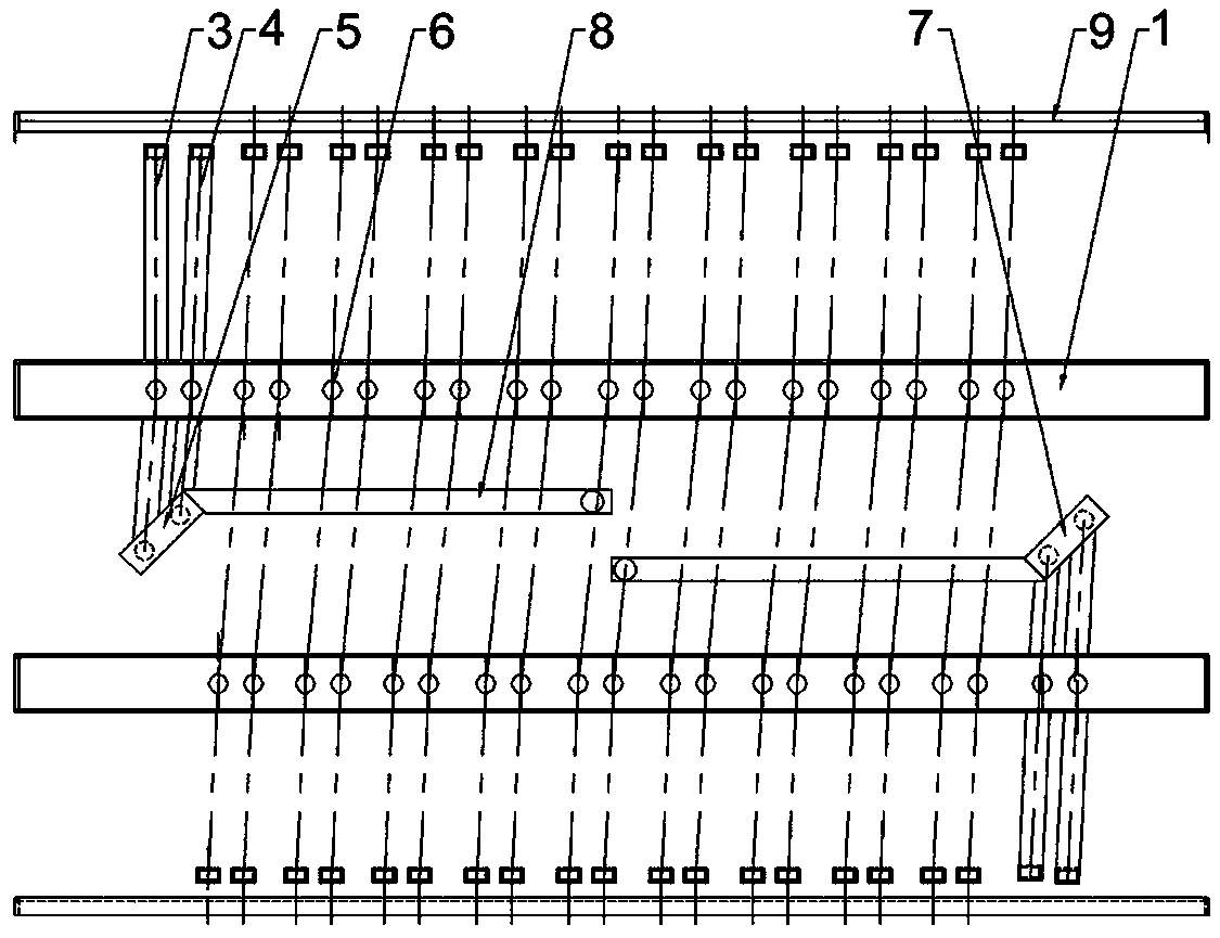 Coffin-shaped structure induction coil