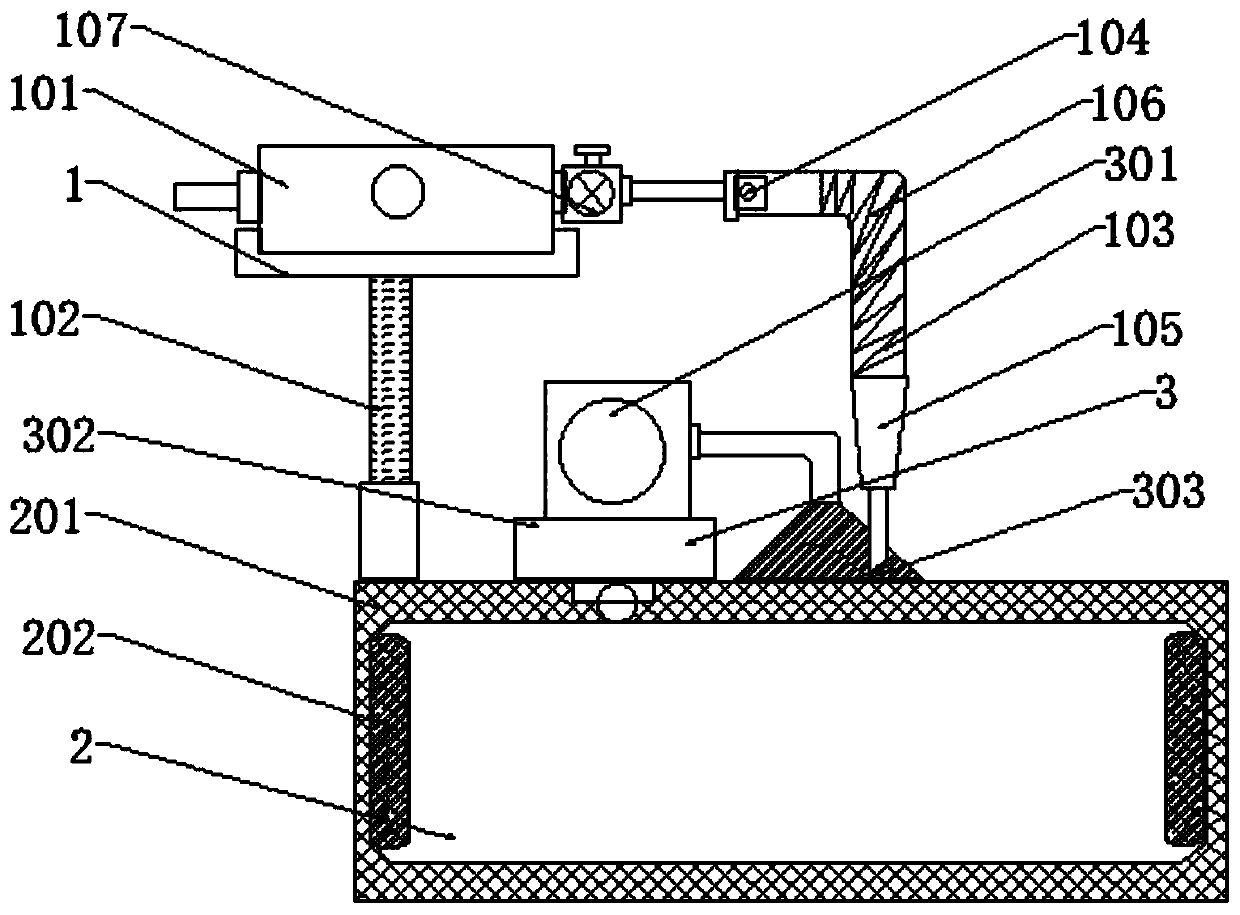 Automatic sealant pouring device for elements for production of power modules