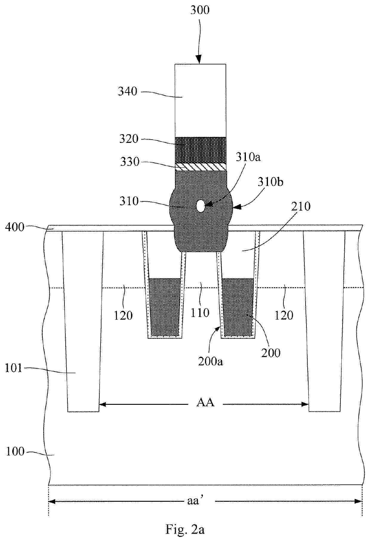 Semiconductor device, method of fabricating same and memory