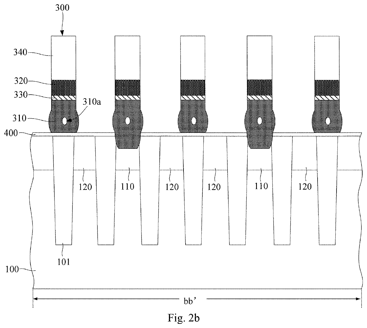 Semiconductor device, method of fabricating same and memory