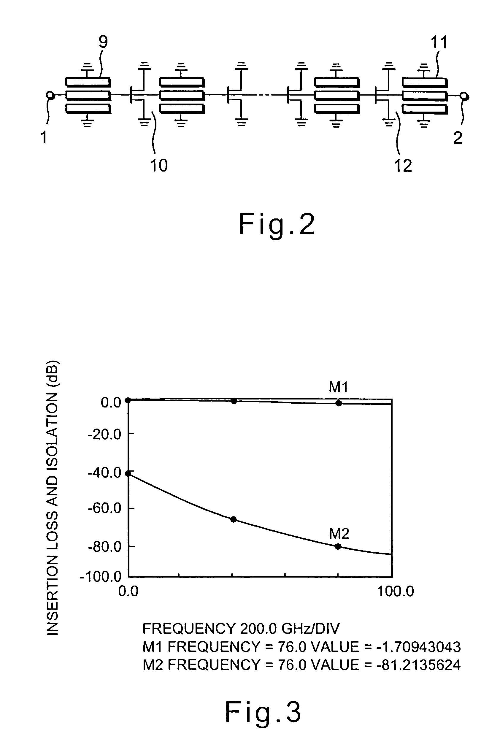 Semiconductor switches and switching circuits for microwave